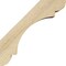 Ekena Millwork 6"W x 12"D x 12"H Olympic Rough Sawn Knee Brace, Douglas Fir BRC06X12X12OLY00RDF - alternate 2